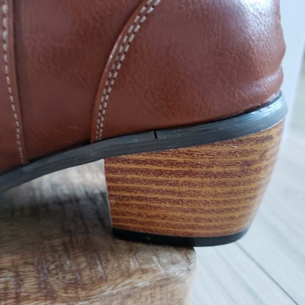 Muk Luks Chestnut Over the Knee Boots - Picture 7 of 15